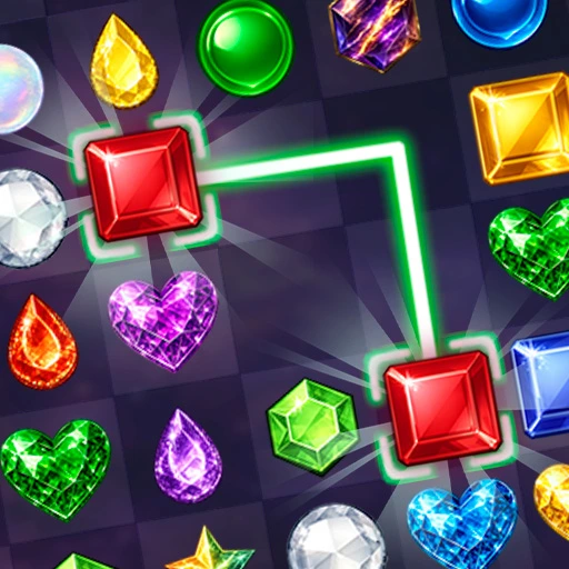 Jewel Link - Juego de Conectar Joyas por Parejas
