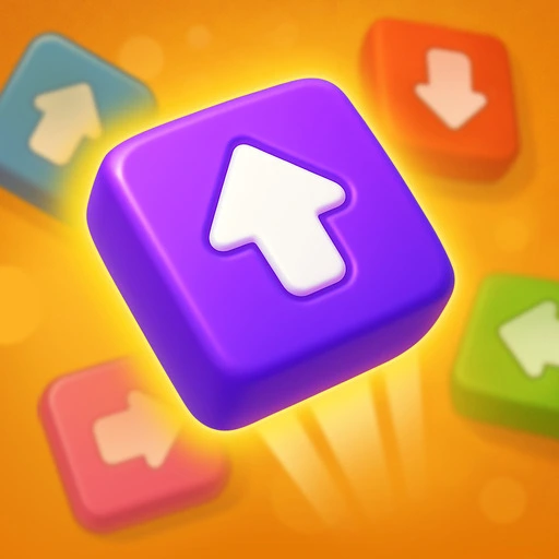 Sort Tiles - Juego de Puzles con Flechas e Imágenes Ocultas